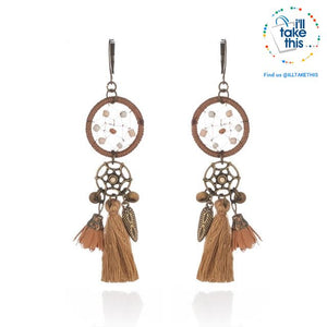 LOOK your best with our Elegantly styled Ethnic Vintage Drop Earrings
