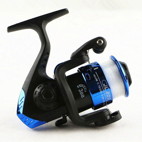 Image of Starter Spinning Fishing Reel, 3 ball bearing, 120/150ft of Fishing line with 3 color options, 5.1:1 - I'LL TAKE THIS