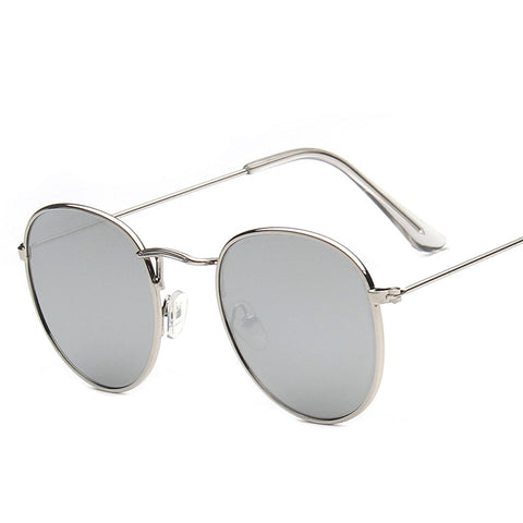 Image of Designer Round Sunglasses Women or Mens Vintage Retro Mirror Glasses - Lots of colors to choose from - I'LL TAKE THIS
