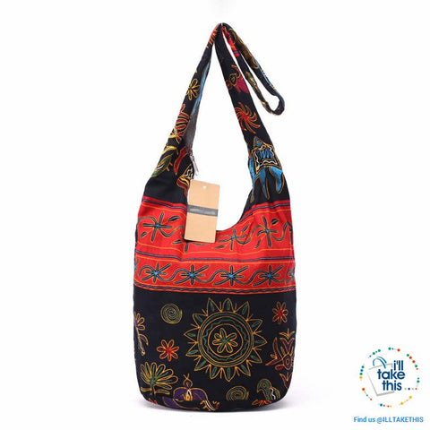 Image of 100% Designer Ladies cotton shoulder bag, show your individuality with these unique designs - I'LL TAKE THIS