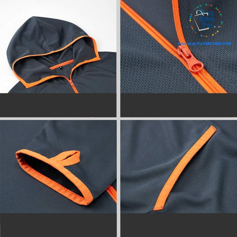 Image of Waterproof Hooded Jacket, Water, Splash & Sun resistant Men's/Women's Jackets in 3 Colors options - I'LL TAKE THIS