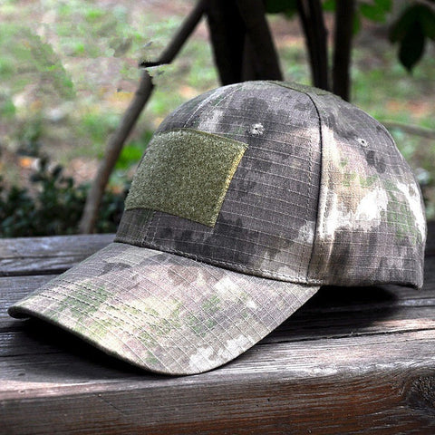 Image of Snapback Camouflage Tactical Hat, Army style Tactical Baseball Cap Unisex - I'LL TAKE THIS