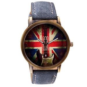 British Fashion Colored Watch, Unisex Pattern Analog Quartz Vogue Watches - I'LL TAKE THIS