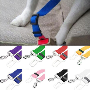 Adjustable Pet Seat Belt/Safety Leads Vehicle Seat-belt Harness in 12 colors for the ultimate look - I'LL TAKE THIS