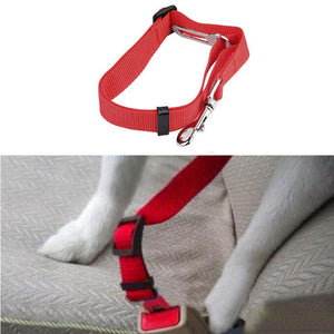 Adjustable Pet Seat Belt/Safety Leads Vehicle Seat-belt Harness in 12 colors for the ultimate look