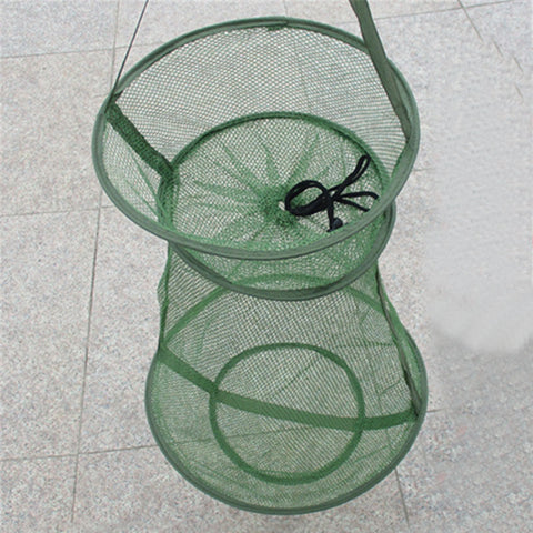 Image of Portable Fishing Net - 3 Layer Small Nylon mesh hole design - I'LL TAKE THIS