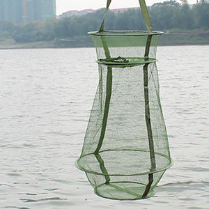 Portable Fishing Net - 3 Layer Small Nylon mesh hole design - I'LL TAKE THIS