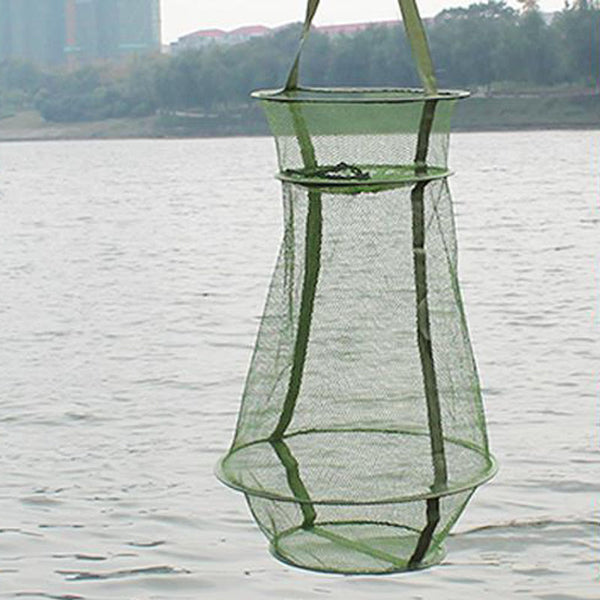 Portable Fishing Net - 3 Layer Small Nylon mesh hole design I'LL TAKE THIS Portable Fishing Net - 3 Layer Small Nylon mesh hole design I'LL TAKE THIS