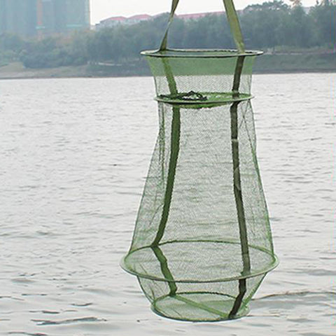 Image of Portable Fishing Net - 3 Layer Small Nylon mesh hole design - I'LL TAKE THIS