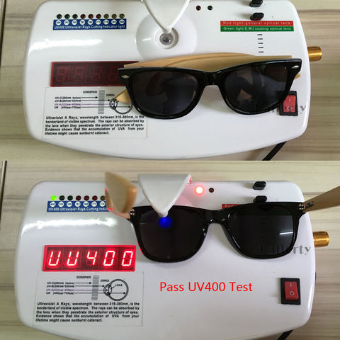 Image of Wooden Vintage Wayfarer Retro Sunglasses 20 Colors - UV 400 UVA/UB Protection Mirrored Polycarb Lens - I'LL TAKE THIS