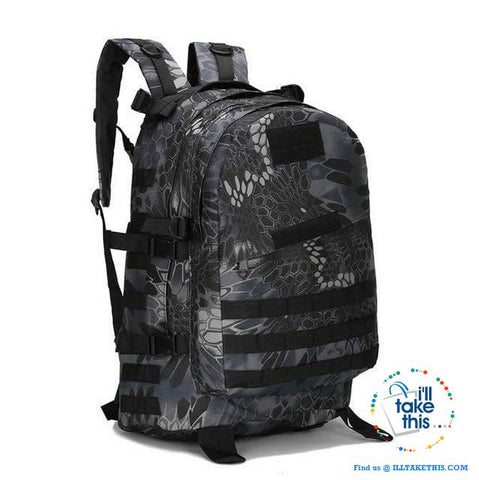 Image of Tactical Camouflage Backpack HUGE 55L for Outdoor Sport, Climbing Mountaineering Backpack - I'LL TAKE THIS