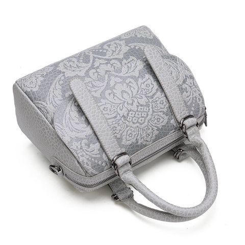 Image of Luxury Embossed Floral Design Handbag Collection in a Classic Antique Style Cross-body Bag, 4 Colors - I'LL TAKE THIS