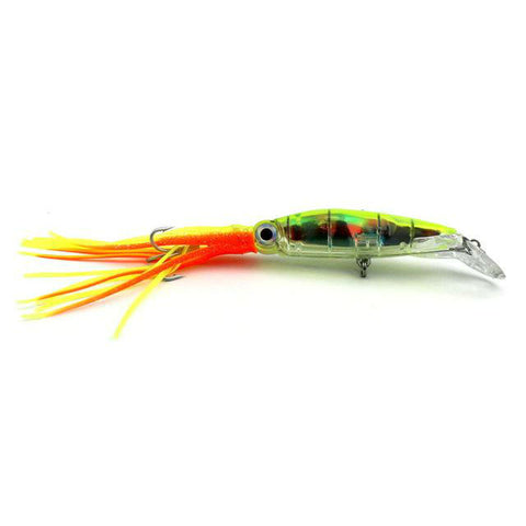 Image of Fishing Lure Squid Like Swimming Bait - 14cm 42g with double treble hooks a unique Fishing Tackle - I'LL TAKE THIS