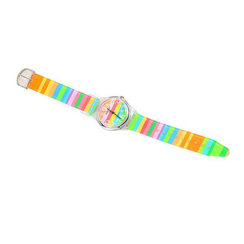 Image of Mini Women Rainbow Colored Silicone Ladies or Child Watch - I'LL TAKE THIS