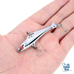 Stainless Steel Fishing Lure Metal Hard Bait 2 Weights available