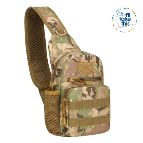 Image of Urban Military style enthusiast Shoulder bag with a multitude of purposes - I'LL TAKE THIS