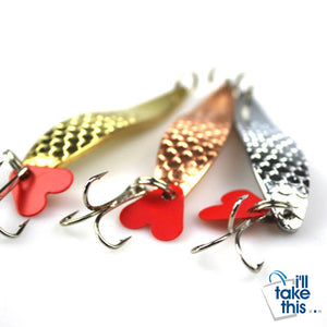 Fishing Lure - Metal Jigging Lure Baits 3 Pack/Set 10cm 17gms
