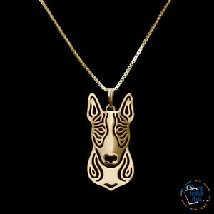 Bull Terrier Lovers' a unique designed Pendant in Gold, Silver or Rose Gold Plating + BONUS Necklace - I'LL TAKE THIS