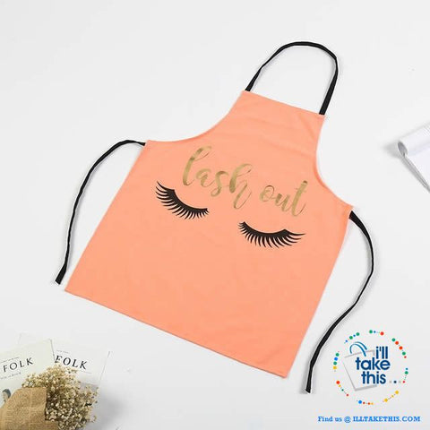 Image of Colorful Kitchen Apron Series Love hearts to eyelashes loads of Colors - I'LL TAKE THIS