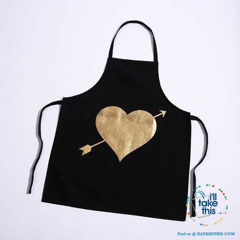 Image of Colorful Kitchen Apron Series Love hearts to eyelashes loads of Colors - I'LL TAKE THIS