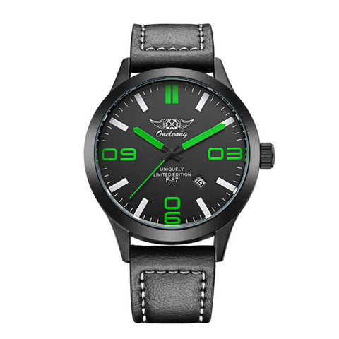 Image of Aviation Pilot Men's Watch, fashion leather strap. Military Quartz Mens Sport Watches in 7 colors - I'LL TAKE THIS