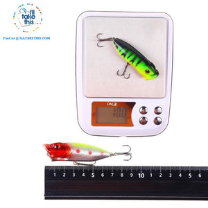 JerkBaitPro™ SURFACE Popper Fishing Lures - 5 colors, 70mm, 10g Pencil popper Fishing lures
