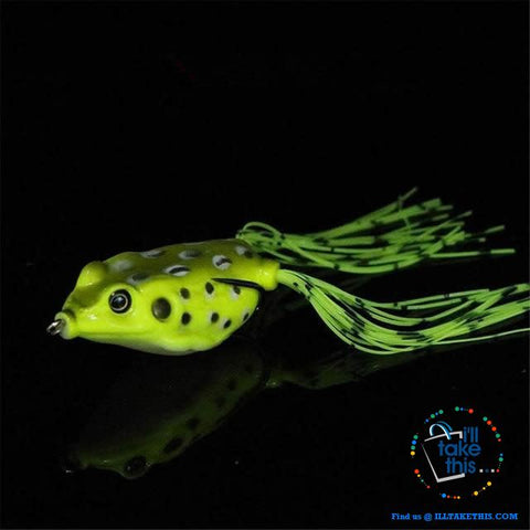 Image of Lifelike Soft Badass FROG, a must have BASS lure ideal Silicone Baits - 12 Colors - I'LL TAKE THIS