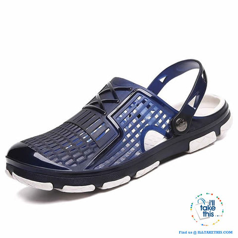 Image of 👨 Men's Slip-on Sandals, Flip Flops, Outdoor Beach and Water sports casual shoes - I'LL TAKE THIS