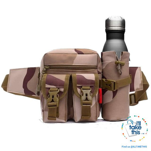 Image of Tactical Waist Pack - Bum Bag for the Urban Warrior - Mens / Womens in 8 Color/designs - I'LL TAKE THIS