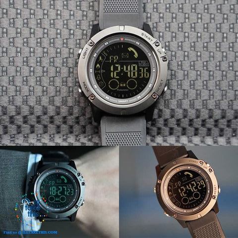 Image of Men's Rugged Smartwatch All-Terrain Sports Watch for IOS and Android - I'LL TAKE THIS