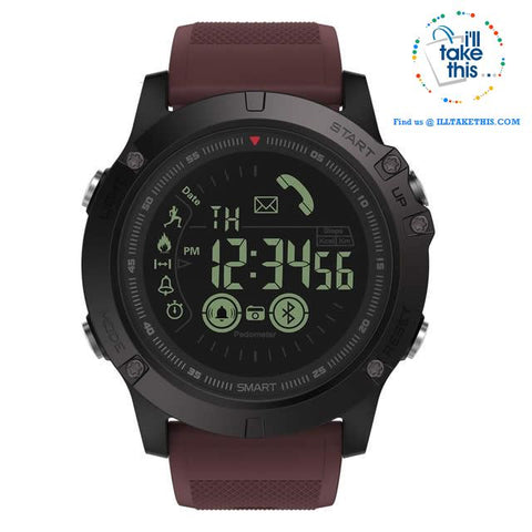 Image of Men's Rugged Smartwatch All-Terrain Sports Watch for IOS and Android - I'LL TAKE THIS