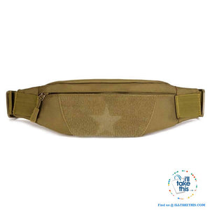 Military Inspire Tactical Waist Pack - Bum Bag suitable for the urban warrior - I'LL TAKE THIS