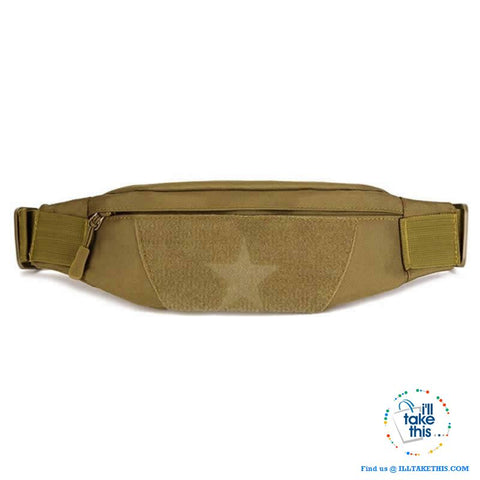 Image of Military Inspire Tactical Waist Pack - Bum Bag suitable for the urban warrior - I'LL TAKE THIS
