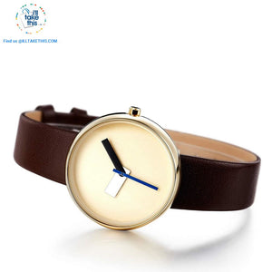 Retro style Women's wristwatch has an elegant look that can be dressed up or down