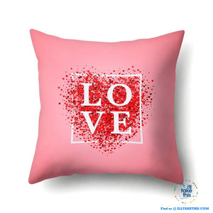 Sweet Romantic Cushions say it with Love this Valentine's Day