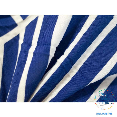 Image of Round Tassel Beach Blanket, Yoga mat Mandala inspired Royal blue Round Tapestry - I'LL TAKE THIS