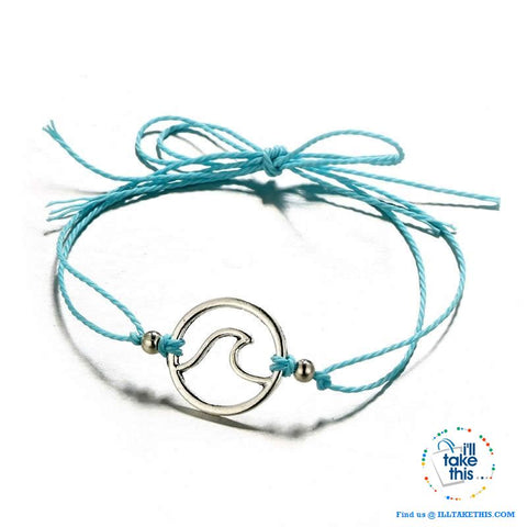 Image of Shabby Chic Wave Bracelet/Anklets for Women Girl - 4 Color Rope options - I'LL TAKE THIS