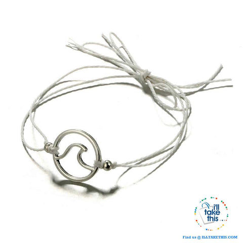 Image of Shabby Chic Wave Bracelet/Anklets for Women Girl - 4 Color Rope options - I'LL TAKE THIS