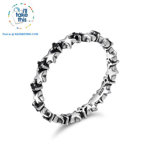 Image of Sterling silver rings - 9 Individual Styled Stackable Rings to choose from - I'LL TAKE THIS