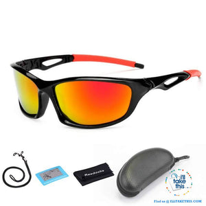 Unisex Polarized Sunglasses Suits Fishing, Camping, Hiking, Night Driving or Cycling