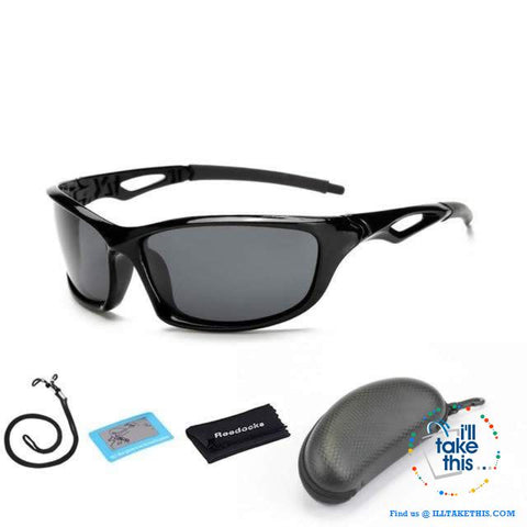 Image of Unisex Polarized Sunglasses Suits Fishing, Camping, Hiking, Night Driving or Cycling - I'LL TAKE THIS