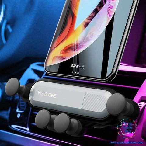 Image of Universal iPhone/Samsung/Android in-car Phone Holder Rotatable cradle - Simple Air Vent Mount - I'LL TAKE THIS