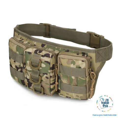 Image of Tactical Waist Pack - Bum Bag 5 Tactical colors - I'LL TAKE THIS