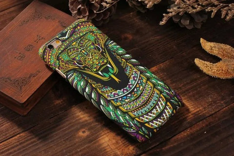 Image of Animal Kingdom heaps of Designed Patterns, Hard Back iPhone Case For iPhone 7/Plus, 6/6s/Plus Glow in the Dark. - I'LL TAKE THIS