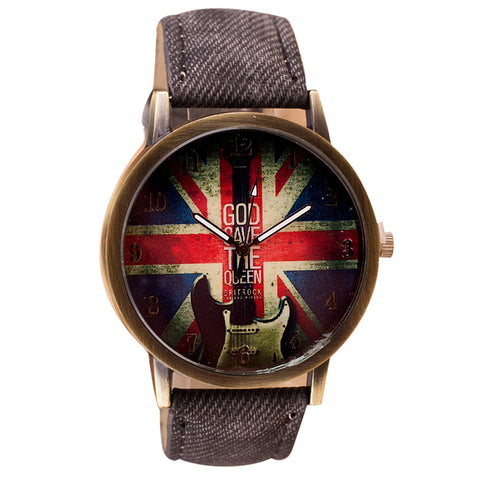 Image of British Fashion Colored Watch, Unisex Pattern Analog Quartz Vogue Watches - I'LL TAKE THIS