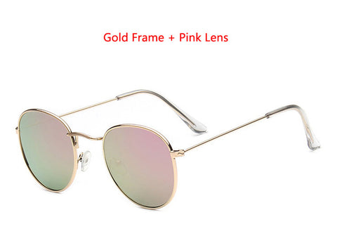 Image of Designer Round Sunglasses Women or Mens Vintage Retro Mirror Glasses - Lots of colors to choose from - I'LL TAKE THIS