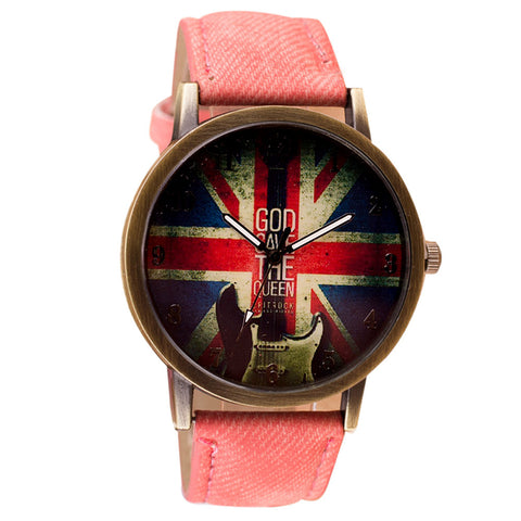 Image of British Fashion Colored Watch, Unisex Pattern Analog Quartz Vogue Watches - I'LL TAKE THIS