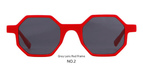 Image of Octagon Vintage Women Sunglasses Designer Skinny Frame Sun Glasses, 7 Color Options - I'LL TAKE THIS