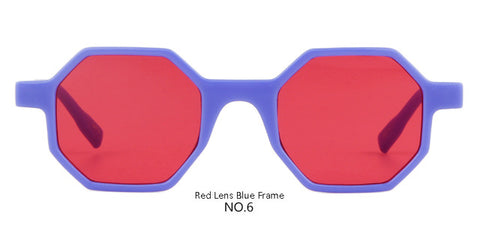 Image of Octagon Vintage Women Sunglasses Designer Skinny Frame Sun Glasses, 7 Color Options - I'LL TAKE THIS