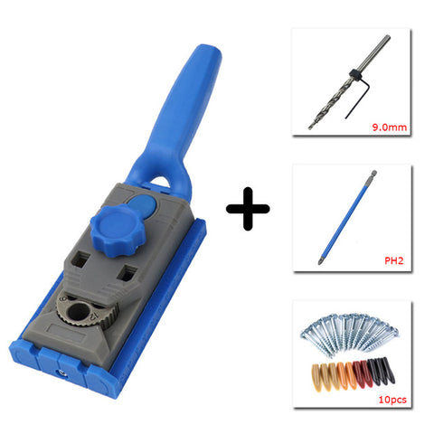Image of Woodworx™ - Pocket Hole Doweling Jig Kit - Ideal Handyman and DIYers Carpentry tool - I'LL TAKE THIS